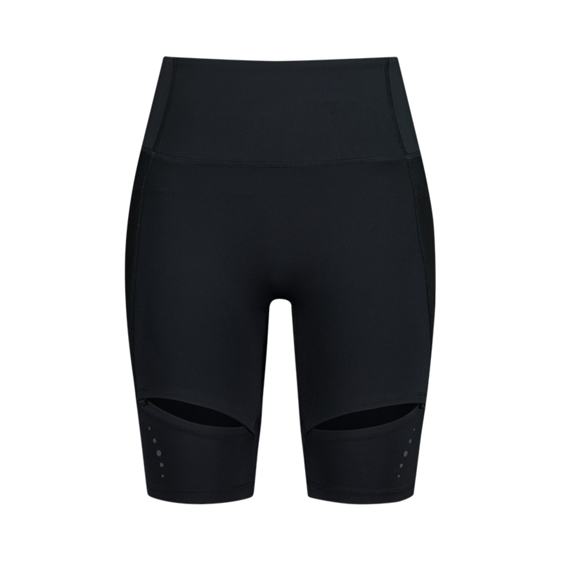 오호스 싸이 슬릿 쇼츠 레깅스 블랙(OJOS Thigh Slit Shorts Leggings Black)