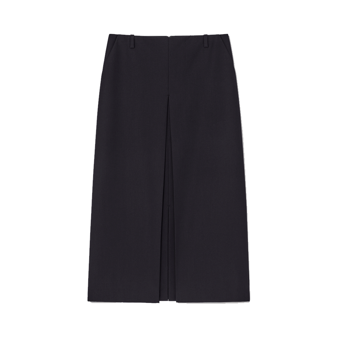 P0000EKY Kindersalmon Women lsaac Wool Skirt Dark Navy