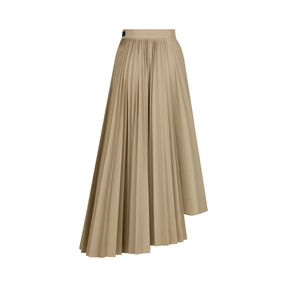 (W) 디올 어시메트릭 코튼 개버딘 롱 스커트 베이지((W) Dior Asymmetric Cotton Gabardine Long Skirt Beige) - 2