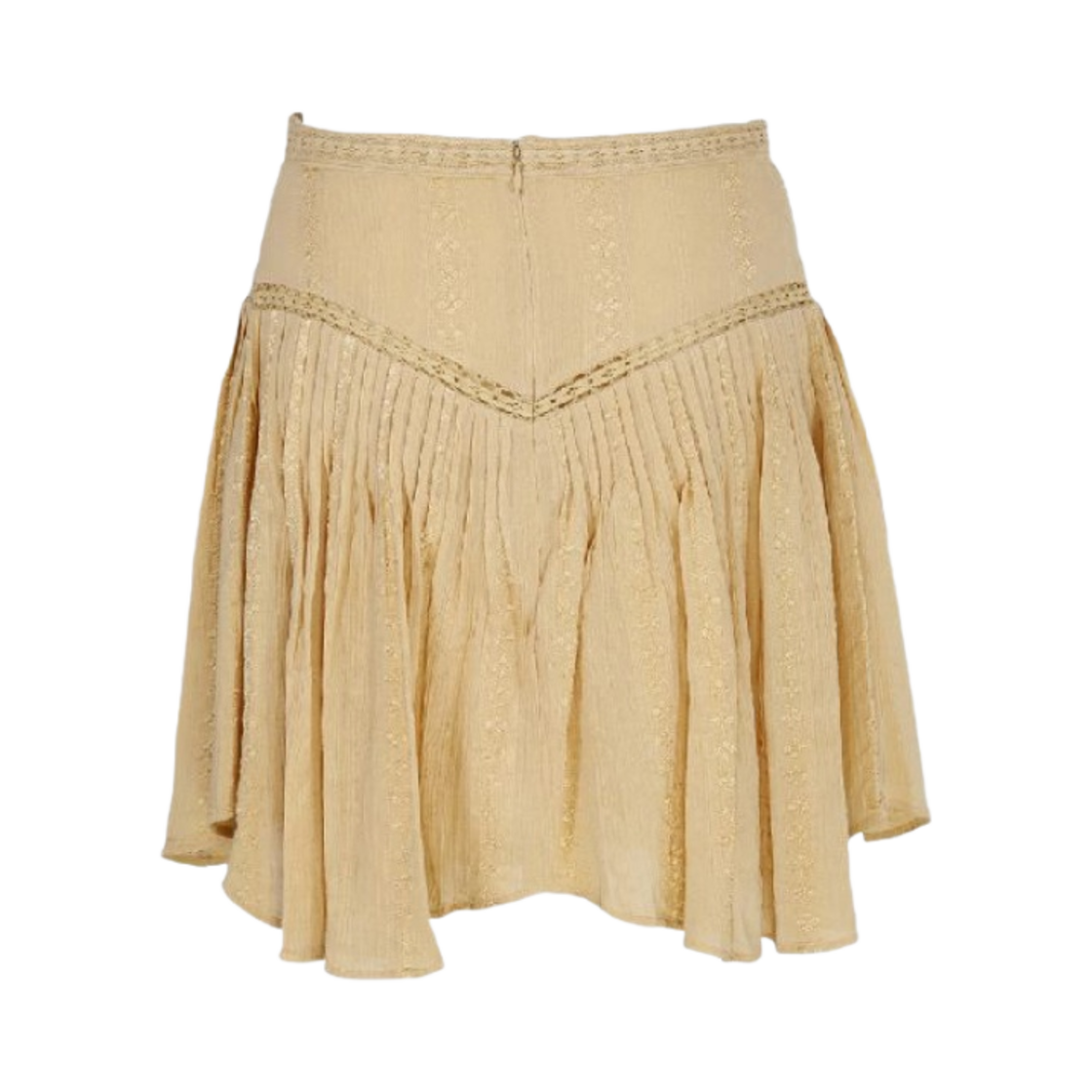 (W) 이자벨 마랑 조레나 미니 스커트 허니 - 22SS((W) Isabel Marant Jorena Mini Skirt Honey - 22SS) - 2