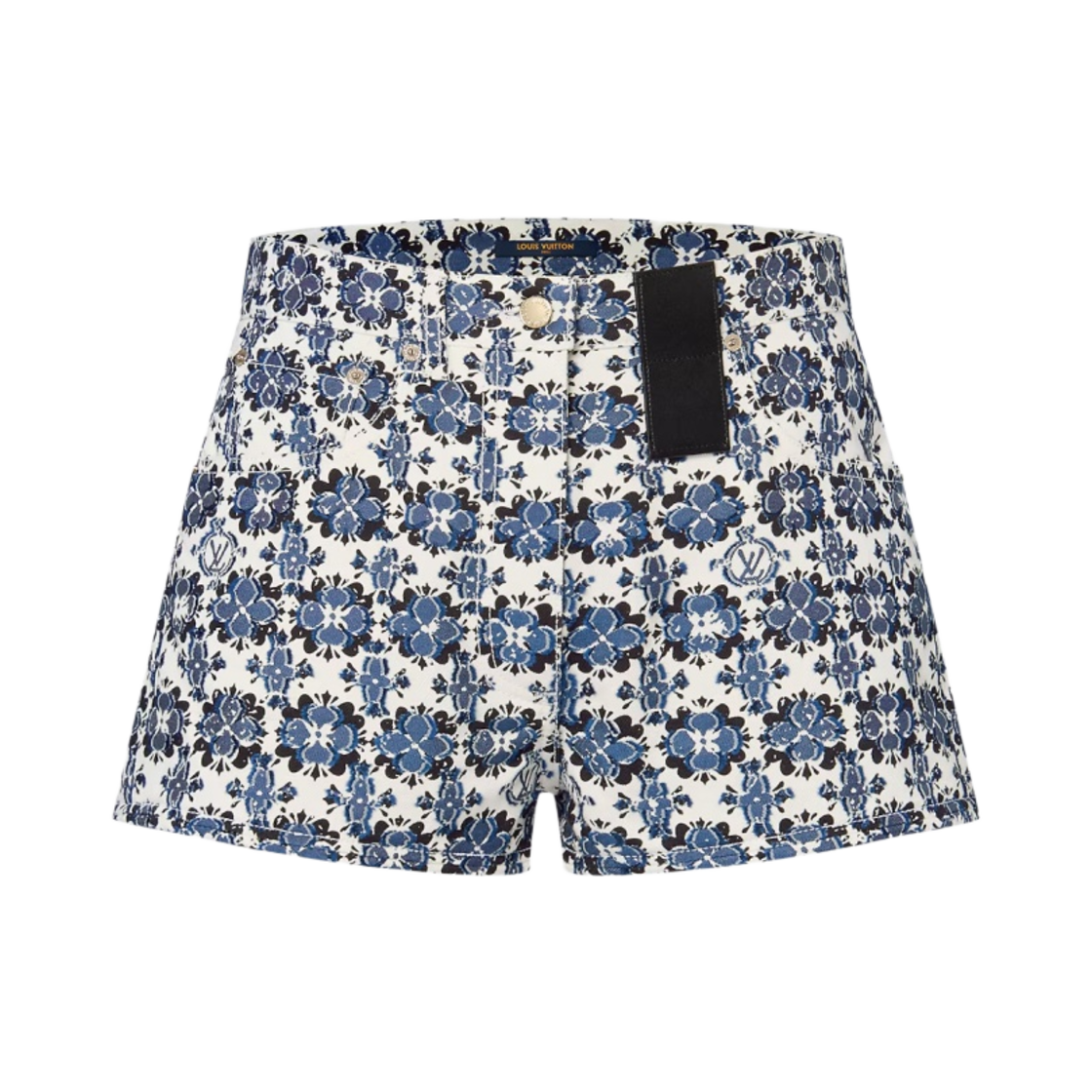 (W) 루이비통 모노그램 플라워 모자이크 미니 쇼츠 오션((W) Louis Vuitton Monogram Flower Mosaic Mini Shorts Ocean) - 1