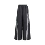 (W) Adidas Adilenium Season 2 Oversized Zip Off Track Pants Gender Neutral Black - KR Sizing