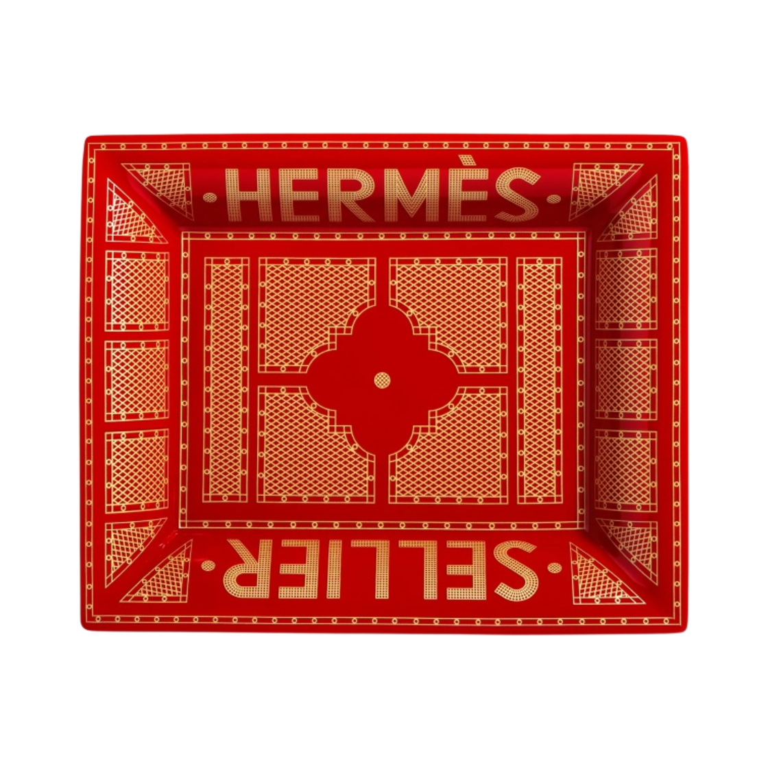 에르메스 셀리에 체인지 트레이 루즈 오르(Hermes Sellier Change Tray Rouge Or) - 1