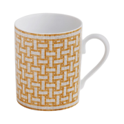 Hermes Mosaique Au 24 Mug Gold