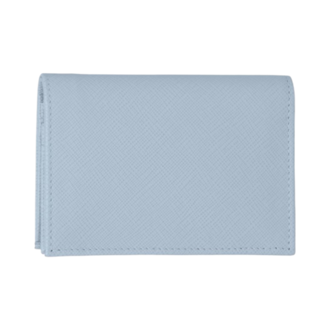 프라다 스몰 사피아노 레더 월렛 페일 블루(Prada Small Saffiano Leather Wallet Pale Blue) - 3