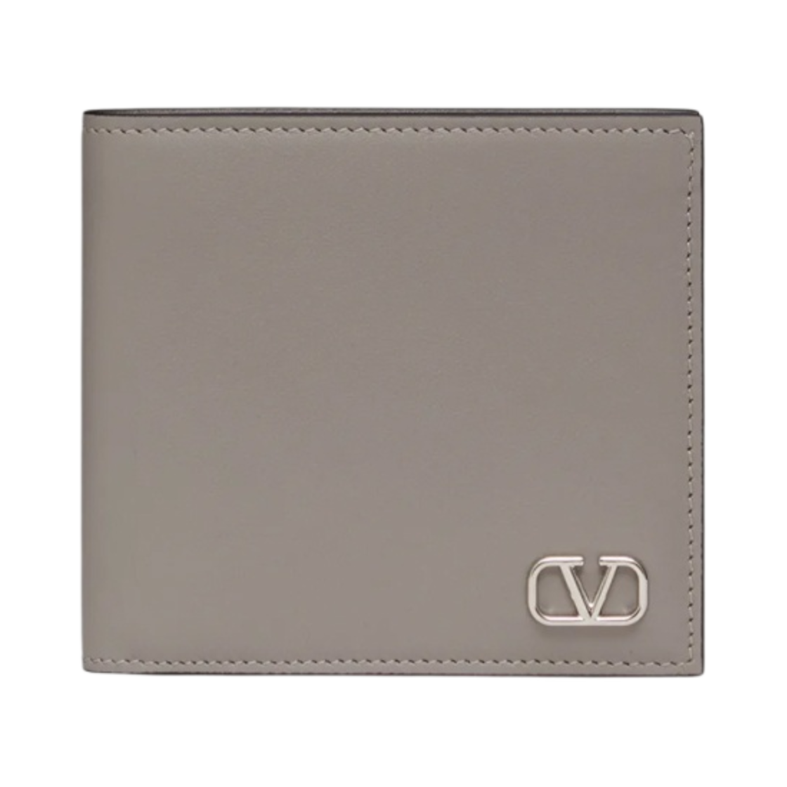 발렌티노 카프스킨 브이로고 시그니쳐 지갑 펄 그레이(Valentino Calfskin Vlogo Signature Wallet Pearl Grey)