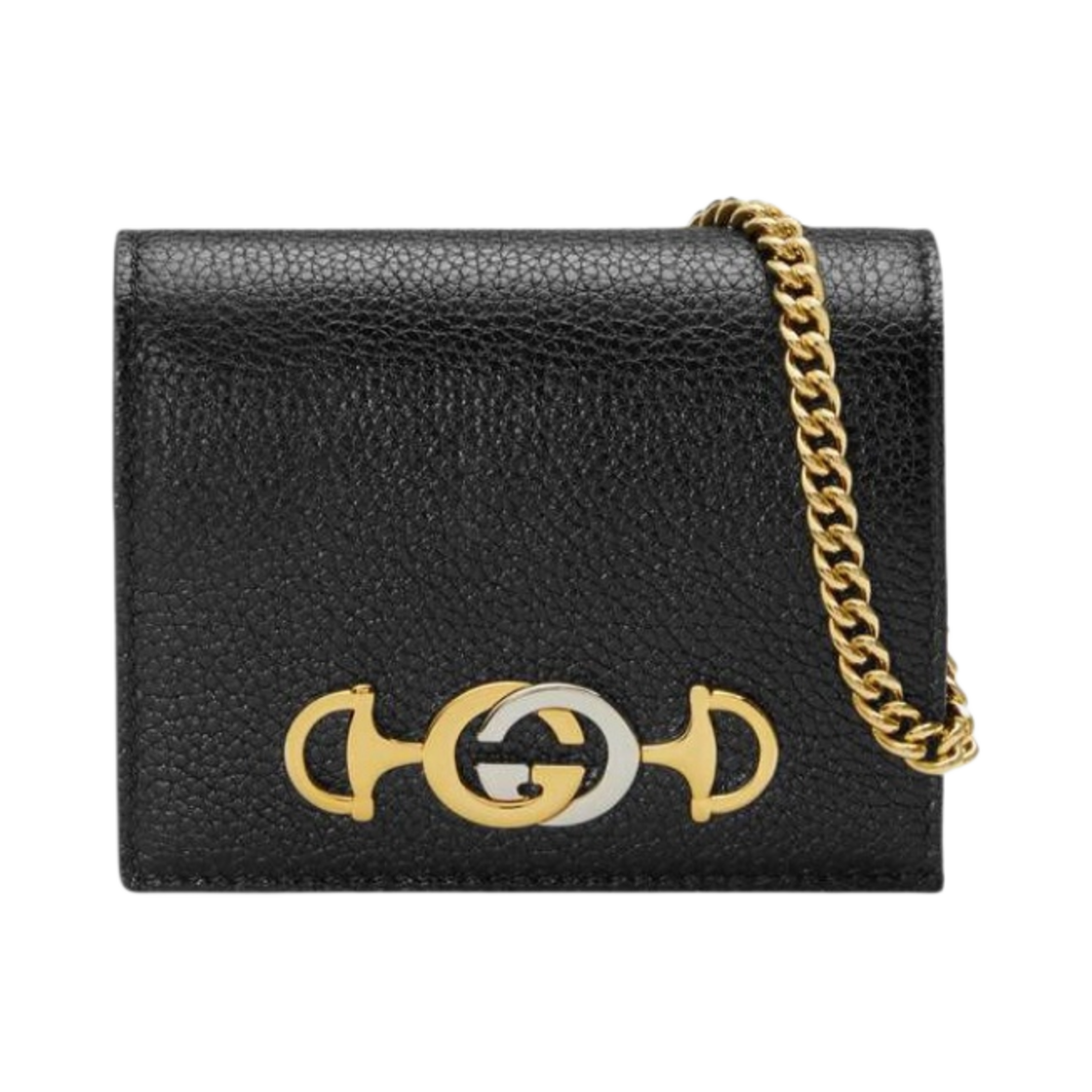 구찌 주미 레더 카드 케이스 블랙(Gucci Zumi Leather Card Case Black) - 1