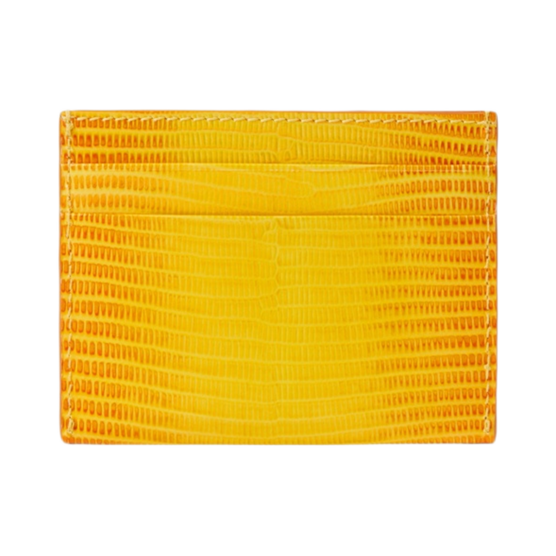 버버리 엠보스드 레더 TB 카드 케이스 쿨 레몬 메리골드(Burberry Embossed Leather TB Card Case Cool Lemon Marigold) - 2