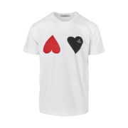 (W) Vivienne Westwood Classic Hearts T-Shirt White