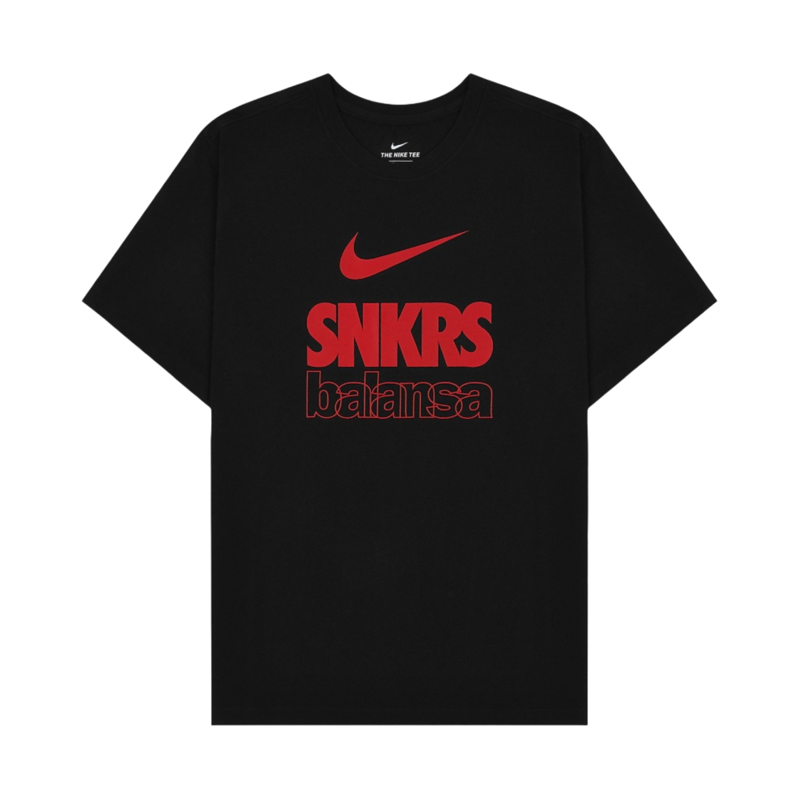 나이키 x 발란사 SNKRS 티셔츠 블랙 (CZ6367-010)(Nike x Balansa SNKRS T-Shirt Black (CZ6367-010)) - 1