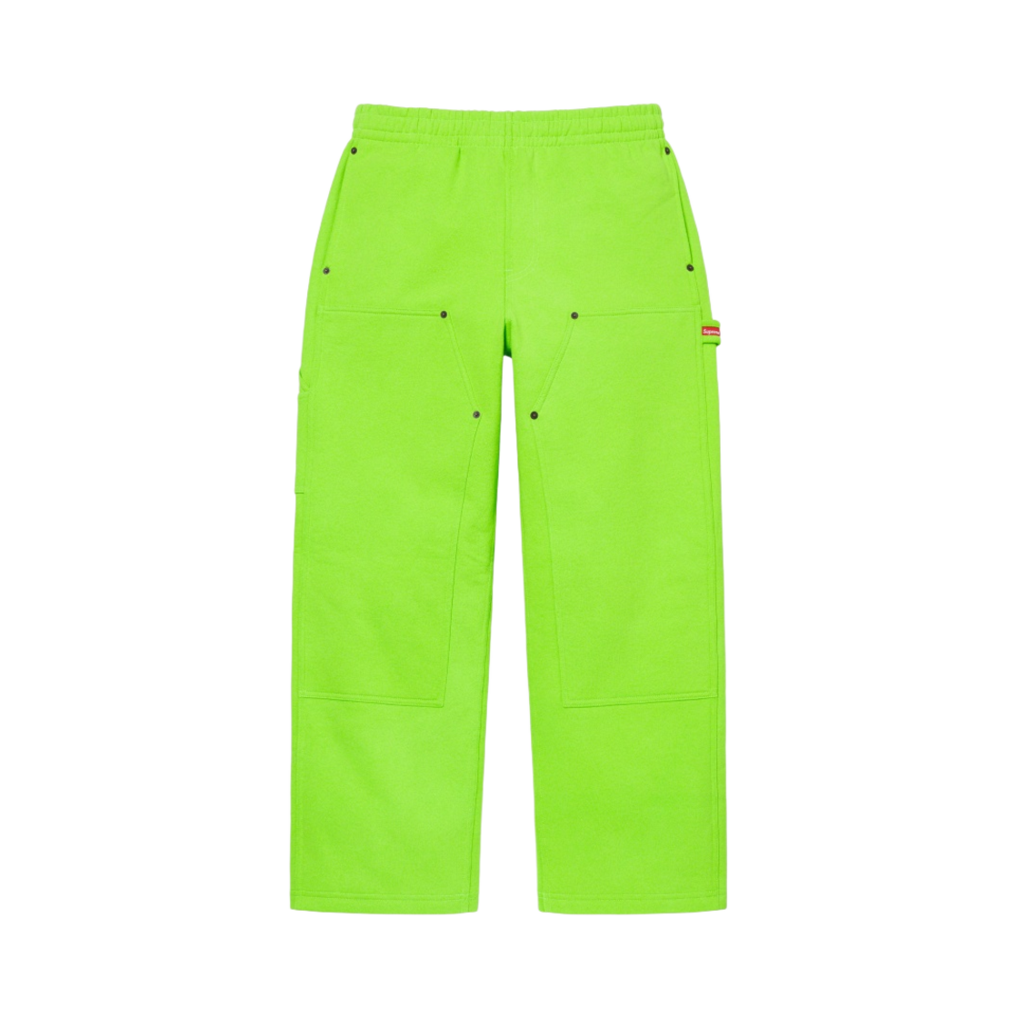 슈프림 더블 니 페인터 스웨트팬츠 브라이트 그린 - 23SS(Supreme Double Knee Painter Sweatpants Bright Green - 23SS) - 1
