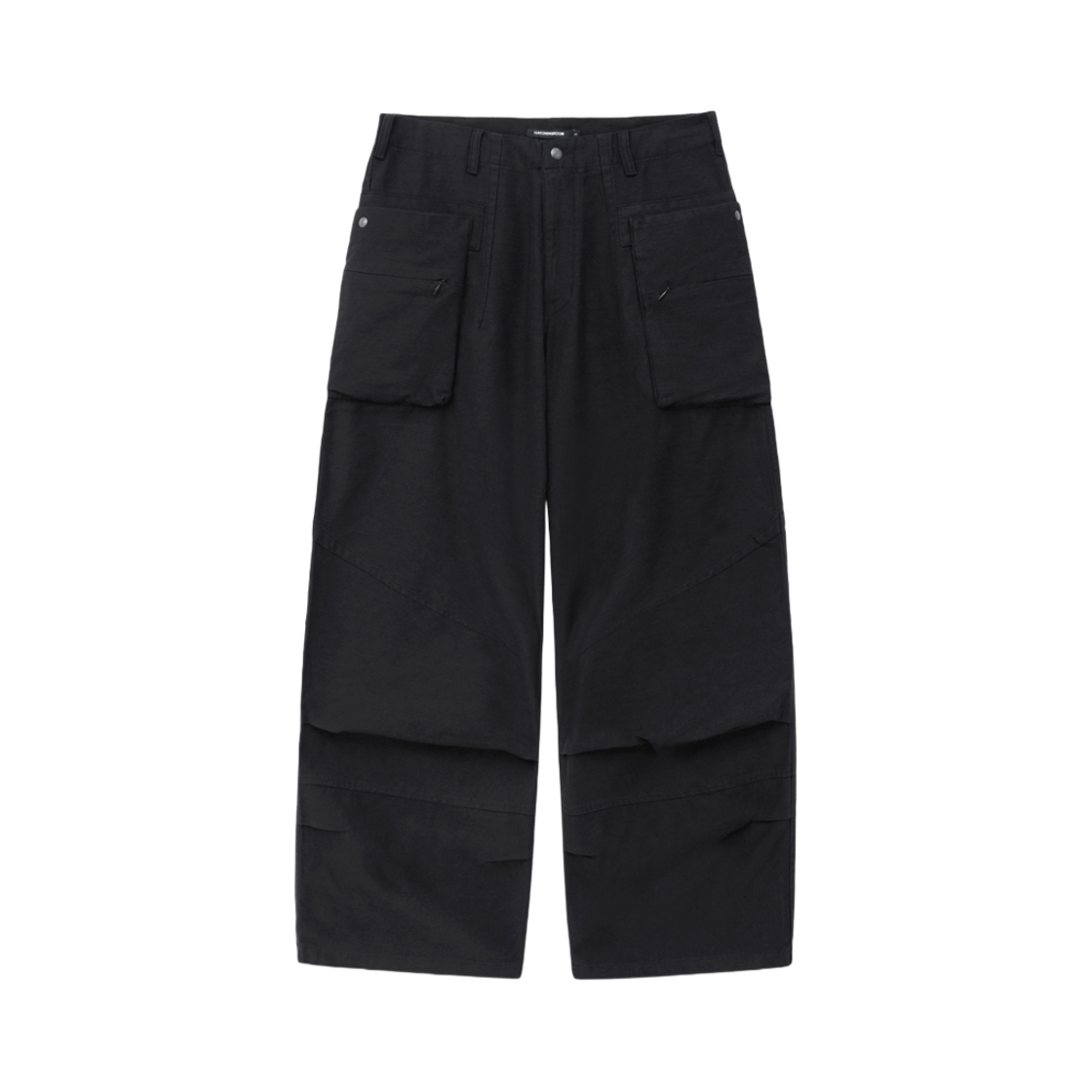 - Hatchingroom Big Cargo Pants V2 Black