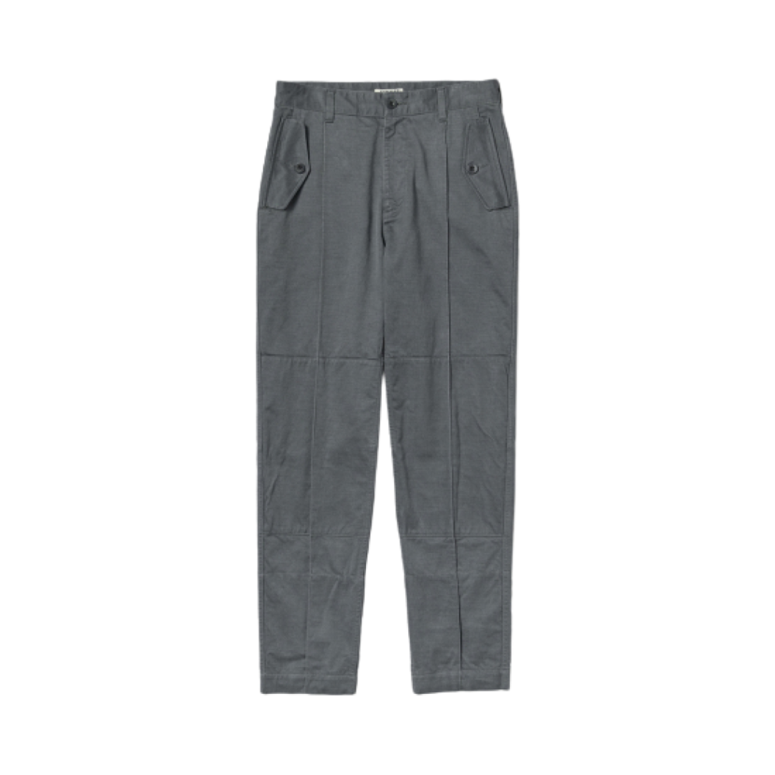 오라리 워시드 핀스 버기 세틴 네로우 필드 팬츠 - 21AW(Auralee Washed Finx Buggy Satin Narrow Field Pants - 21AW) - 1