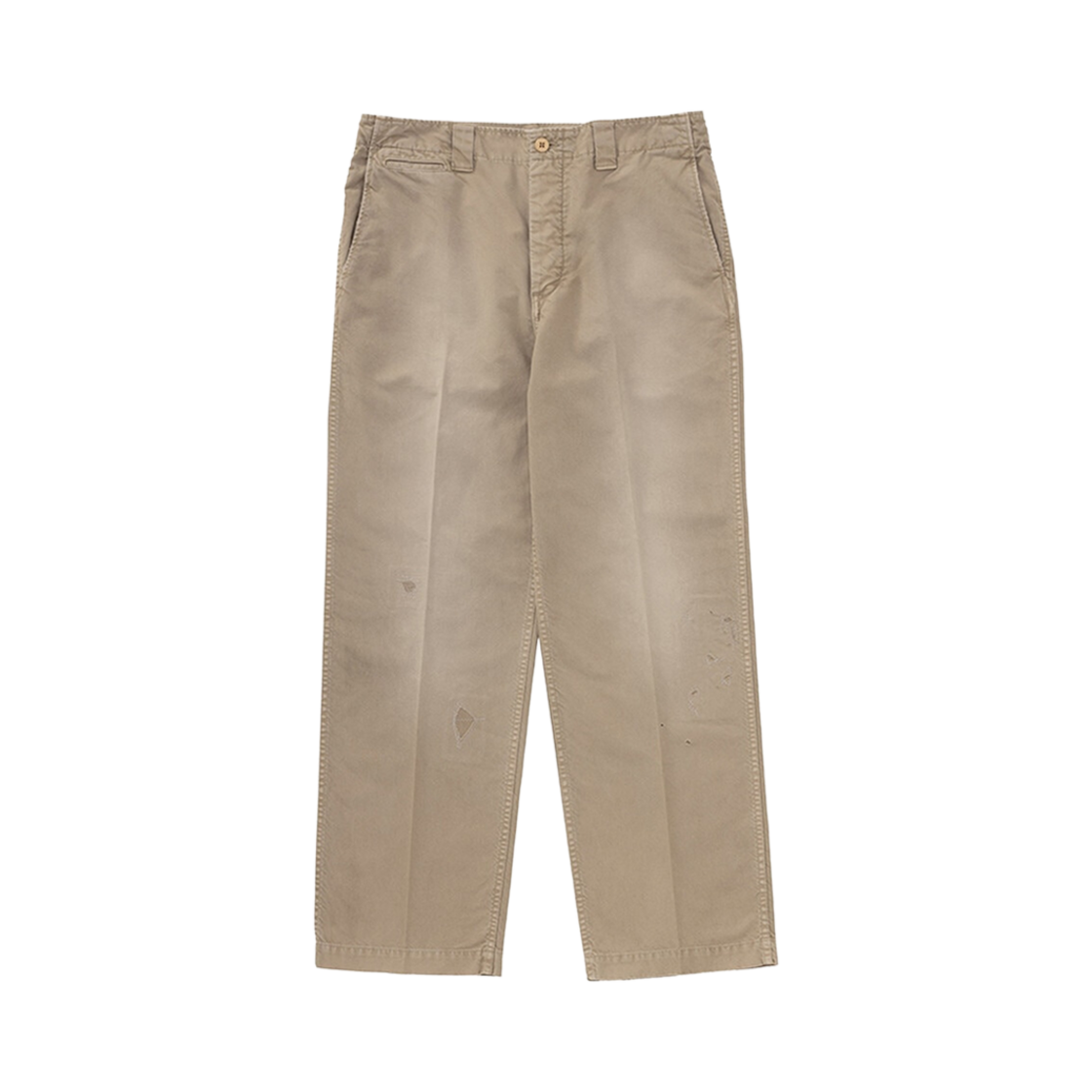 비즈빔 와이드 치노 팬츠 크래쉬 베이지 - 24SS(Visvim Wide Chino Pants Crash Beige - 24SS)