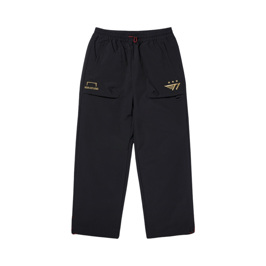 티원 2023 유니폼 월즈 팬츠 블랙(T1 2023 Uniform Worlds Pants Black)