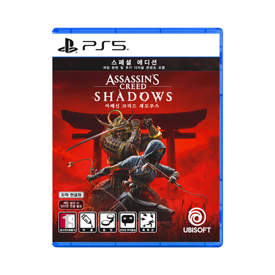 플레이스테이션 5 어쌔신 크리드 섀도우스 스페셜 에디션(PlayStation 5 Assassin's Creed Shadows Special Edition)