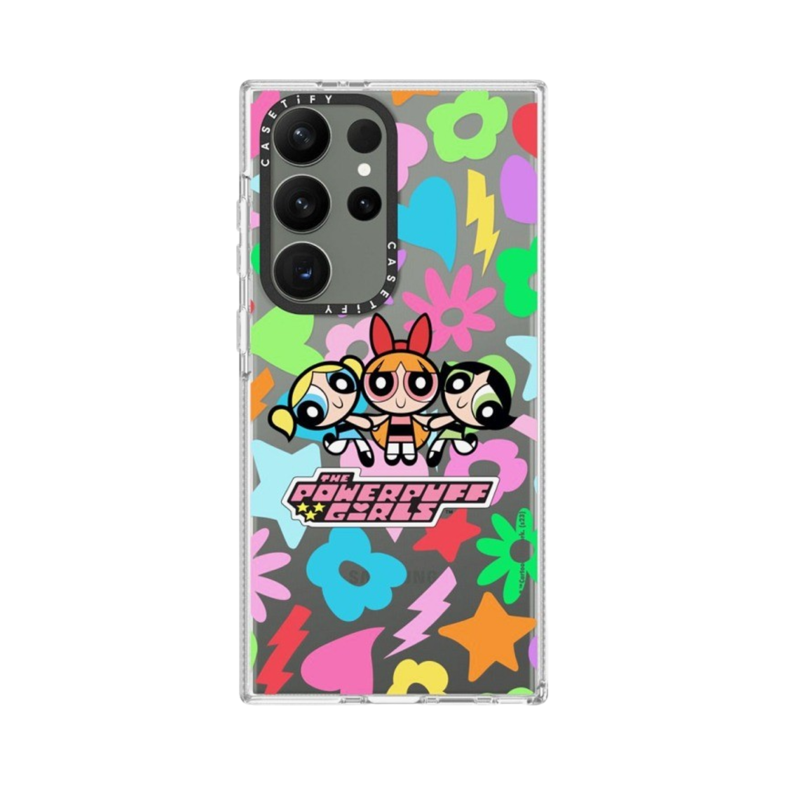 케이스티파이 x 파워퍼프걸 갤럭시 아이콘 클리어 케이스 클리어(Casetify x The Powerpuff Girls Galaxy Icons Clear Case Clear) - 4
