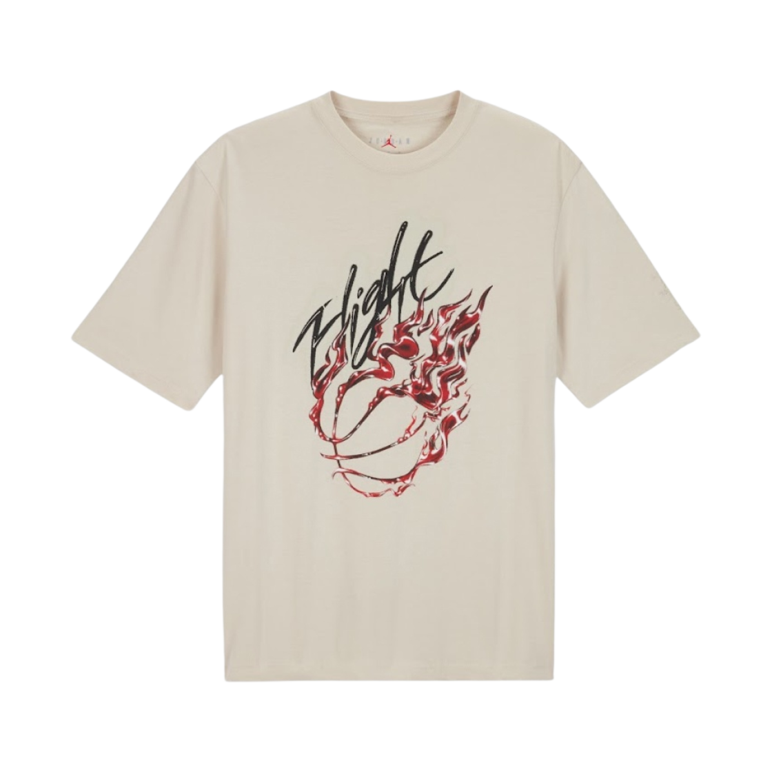 조던 x 트래비스 스캇 티셔츠 라이트 마호가니 브라운 - 아시아(Jordan x Travis Scott T-Shirt Light Mahogany Brown - Asia)