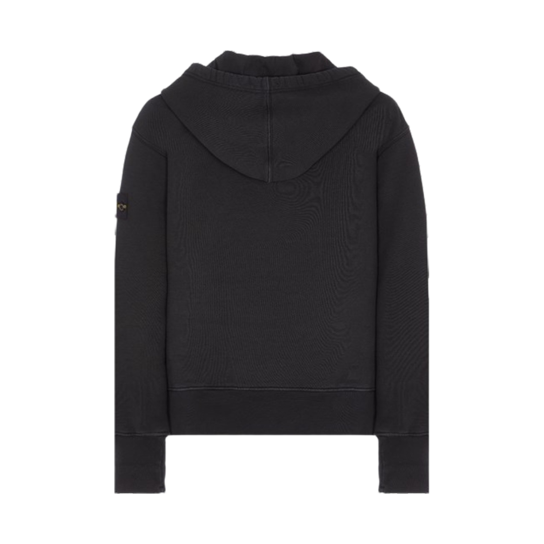 스톤 아일랜드 66455 헤비 텍스처 플리스 가먼트 다이드 후드 스웨트셔츠 블랙 - 23FW(Stone Island 66455 Heavy Textured Fleece Garment Dyed Hooded Sweatshirt Black - 23FW) - 2