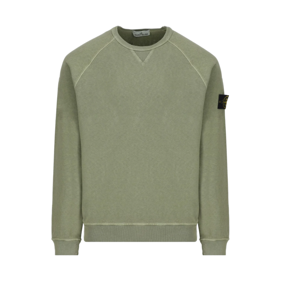 스톤 아일랜드 66360 올드 트리트먼트 크루넥 스웨트셔츠 세이지 그린 - 23SS(Stone Island 66360 Old Treatment Crewneck Sweatshirt Sage Green - 23SS) - 1