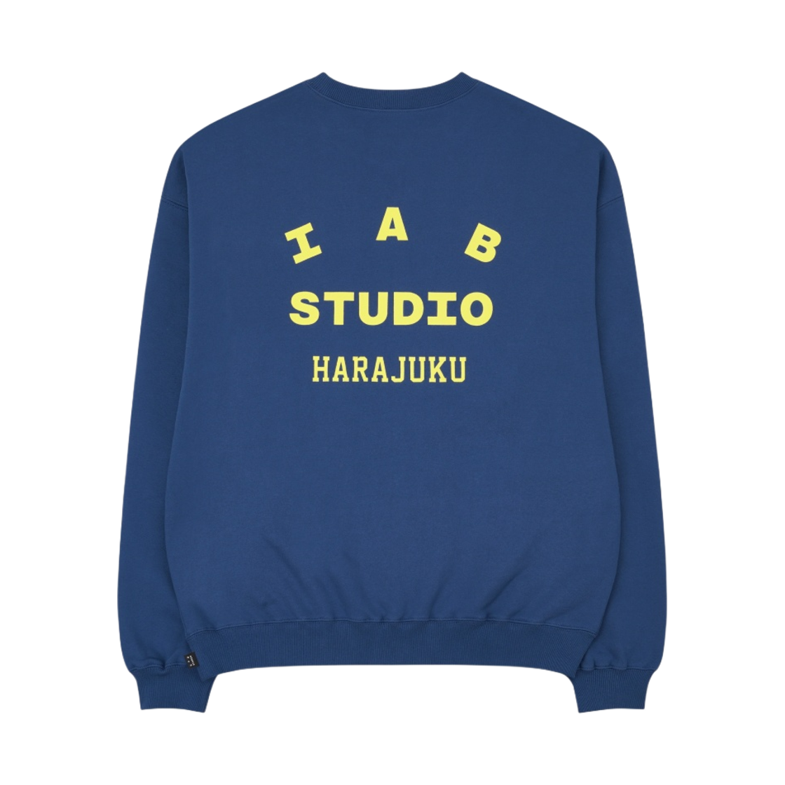 ★【IAB Studio】★IAB Studio Harajuku Sweatshirt Navy★ 아이앱 스튜디오 하라주쿠 스웨트셔츠 네이비 - 하라주쿠 한정