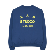 IAB Studio Harajuku Sweatshirt Navy - Harajuku Exclusive