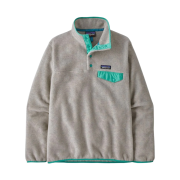 (W) Patagonia Lightweight Synchilla Snap-T Fleece Pullover Oatmeal Heather