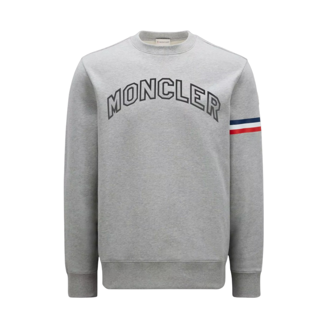 몽클레르 로고 스웨트셔츠 그레이 - 23SS(Moncler Logo Sweatshirt Gray - 23SS) - 1