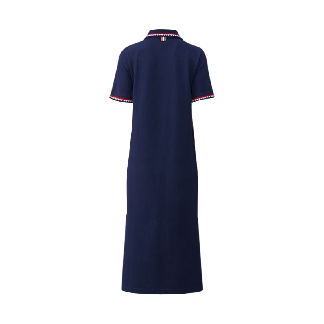 (W) 톰브라운 클래식 피케 폴로 드레스 네이비((W) Thom Browne Classic Pique Polo Dress Navy) - 2