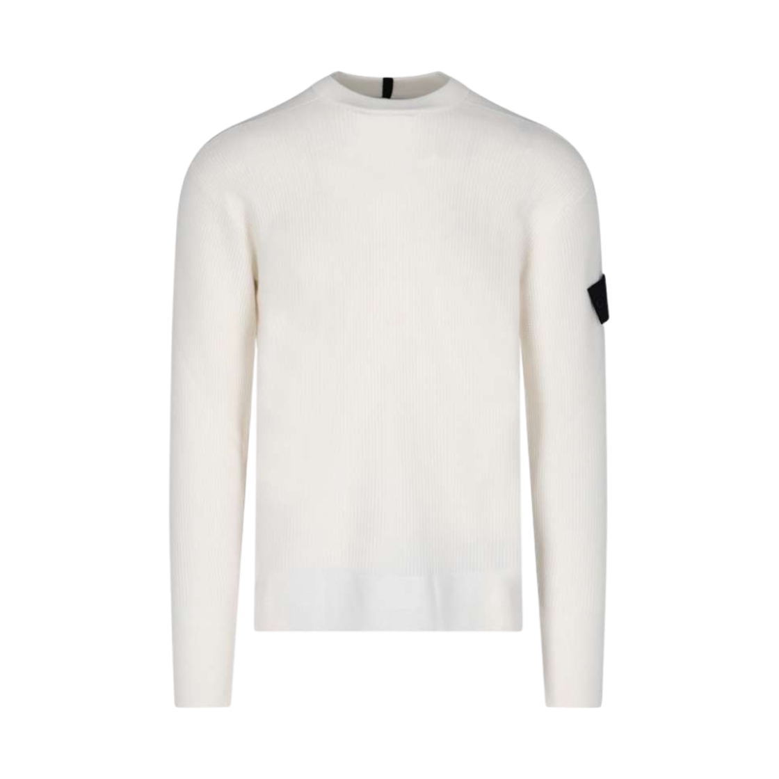 스톤 아일랜드 쉐도우 프로젝트 505A1 스트레치 울 크루넥 니트 챕터 1 화이트 - 21FW(Stone Island Shadow Project 505A1 Stretch Wool Crewneck Knit Chapter 1 White - 21FW) - 1