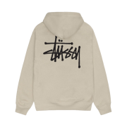 Stussy Basic Stussy Hoodie Khaki 2023
