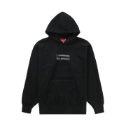 Supreme Inside Out Box Logo Hooded Sweatshirt Black - 23SS