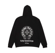 Chrome Hearts Horseshoe Hoodie Black - Los Angeles Exclusive
