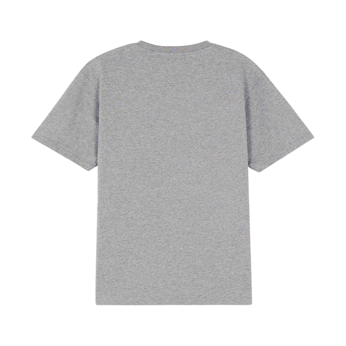 메종 키츠네 자수 릴렉스드 티셔츠 그레이 멜란지(Maison Kitsune Embroidered Relaxed T-Shirt Grey Melange) - 2
