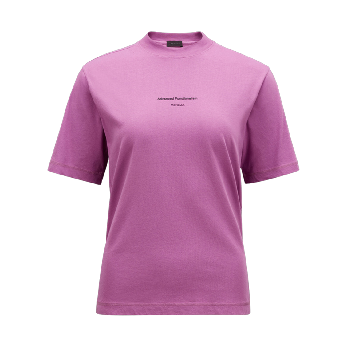 (W) 몽클레르 로고 티셔츠 라일락 - 23SS((W) Moncler Logo T-Shirt Lilac - 23SS) - 1