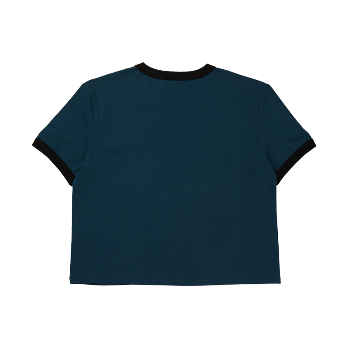 (W) 이미스 링거 티셔츠 네이비 블랙((W) Emis Ringer T-Shirts Navy Black) - 2