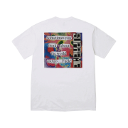 Supreme Static T-Shirt White - 23FW
