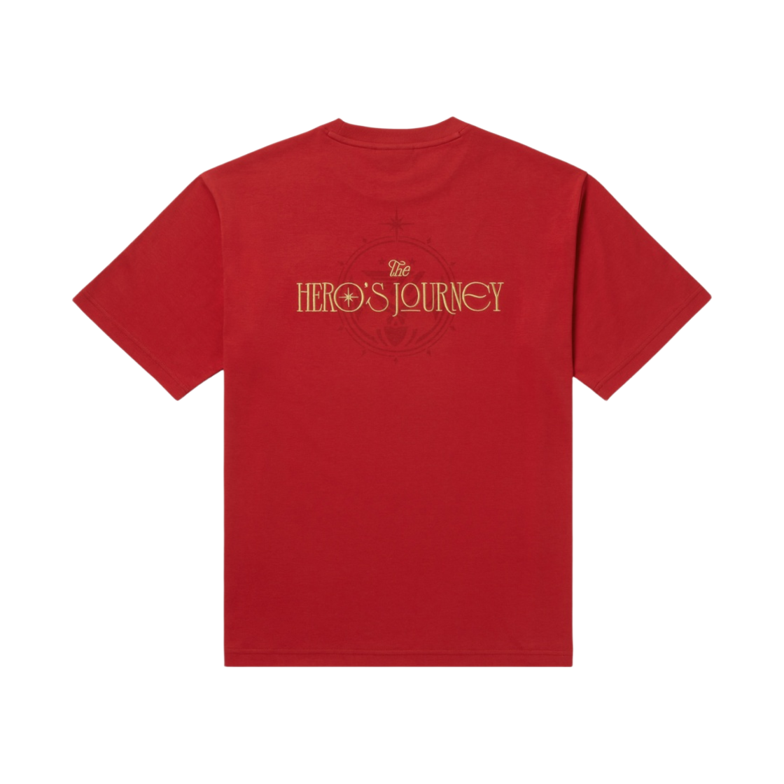 티원 2023 유니폼 월드 티셔츠 레드(T1 2023 Uniform Worlds T-Shirt Red)