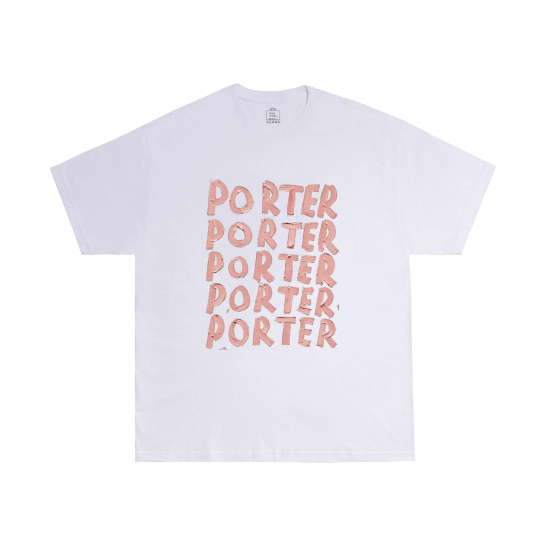 포터 x 에릭 스테판스키 티셔츠 핑크(Porter x Eric Stefanski T-Shirt Pink)
