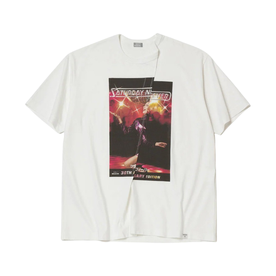 KM4BTSSKB10WT Kolor Beacon 24SS T-Shirt White