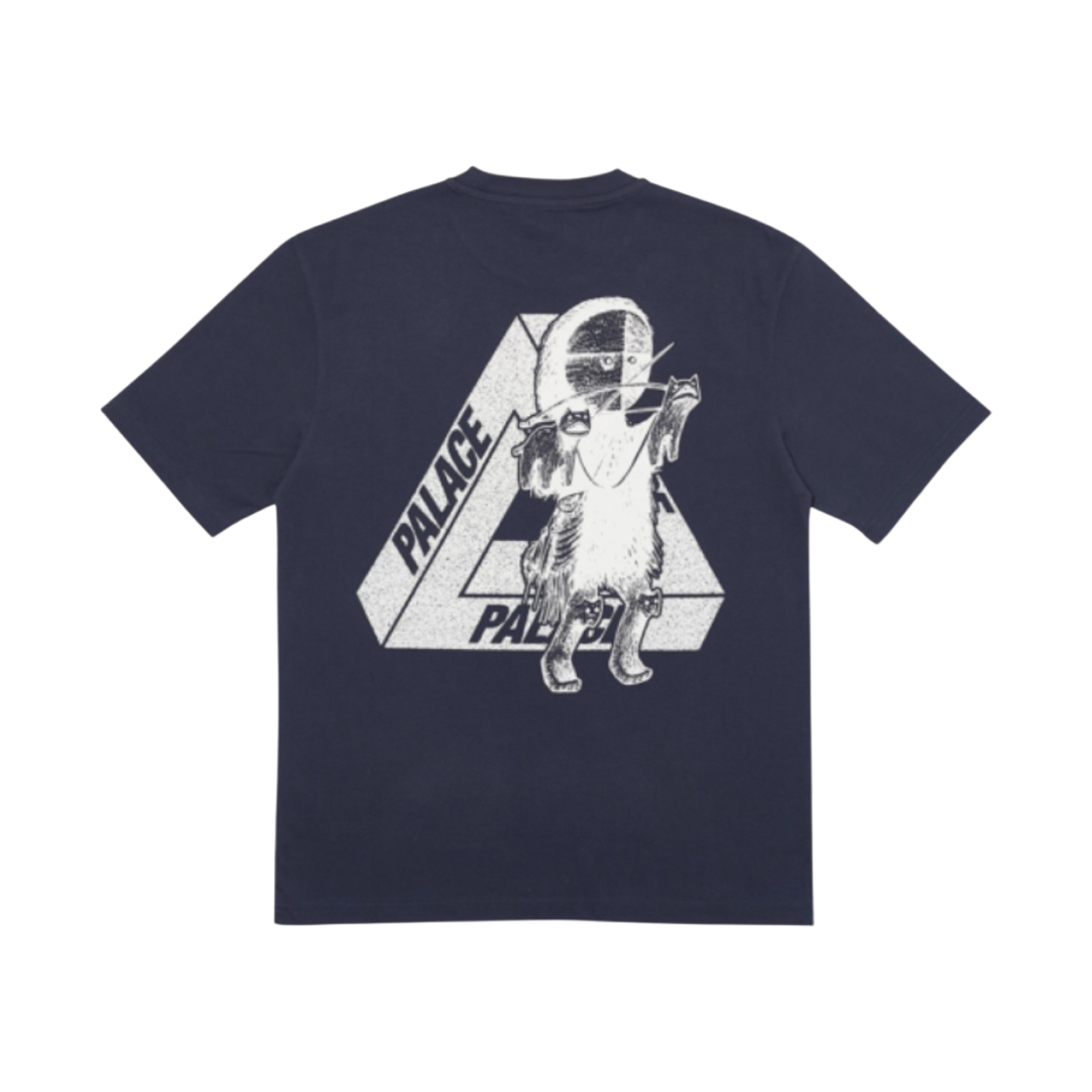팔라스 U 피규어 티셔츠 네이비 - 19FW(Palace U Figure T-Shirt Navy - 19FW) - 1