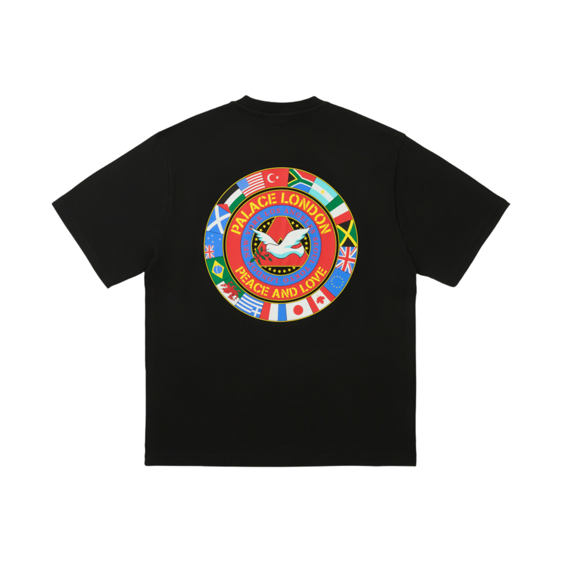 - Palace Nations T-Shirt Black - 24FW