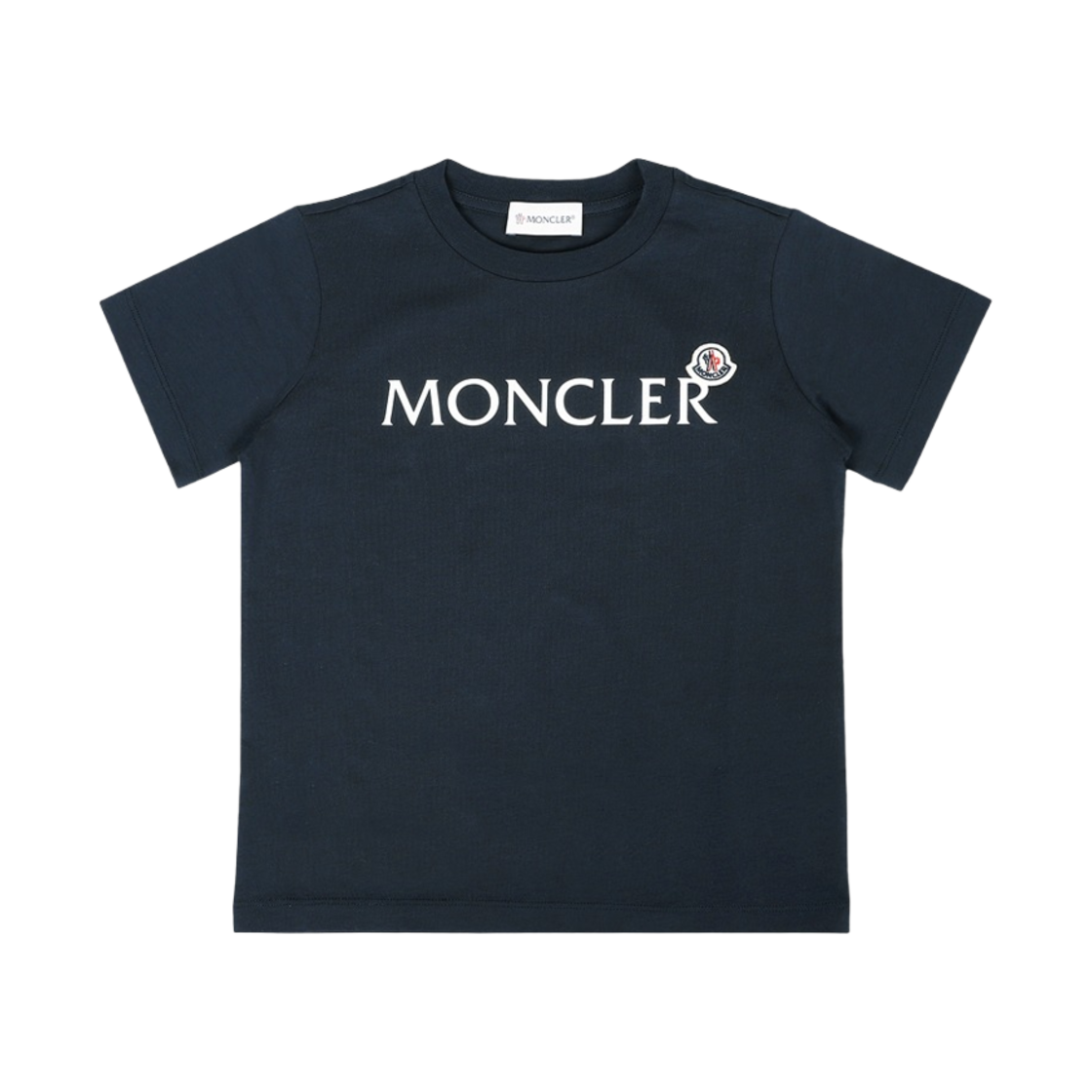 K1-954-8C00015-89AFV-778 (Kids) Moncler Short Sleeve T-Shirt Navy Blue - 25SS
