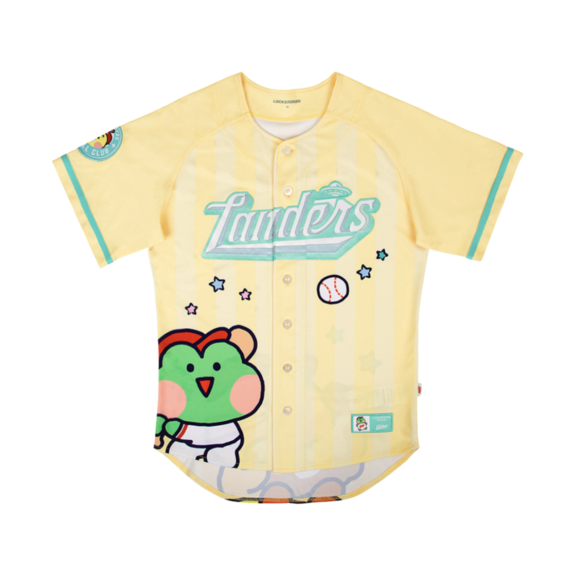 SSG 랜더스 x 라인 프렌즈 미니니 유니폼 옐로우 (논 마킹 버전)(SSG Landers x Line Friends Minini Uniform Yellow (Non Marking Ver.))