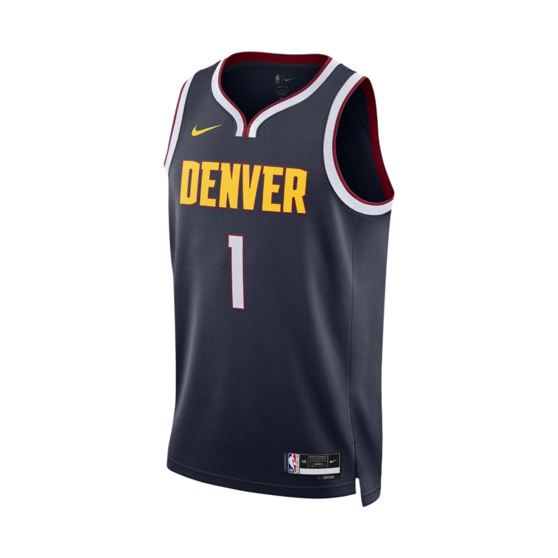 DN2003-421 Nike Michael Porter Jr. Denver Nuggets Icon Edition 2022/23 NBA Swingman Jersey College Navy