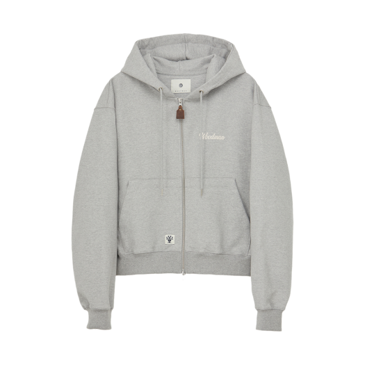 24FWOT01AB Woodman Forest Shorts Hood Zip Up Melange