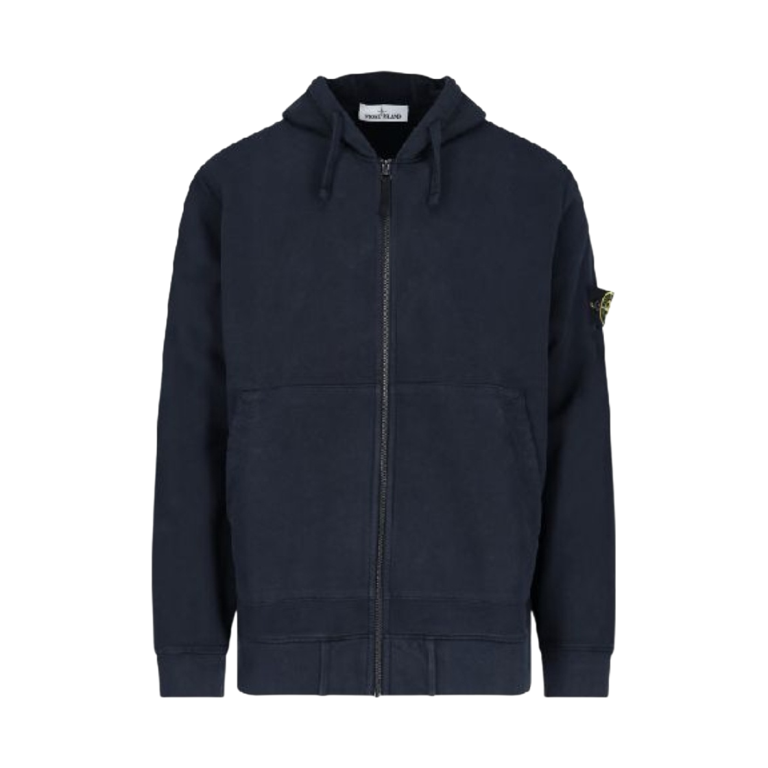 스톤 아일랜드 64220 후드 집업 스웨트셔츠 네이비 블루 - 21FW(Stone Island 64220 Full Zip Hooded Sweatshirt Navy Blue - 21FW) - 1