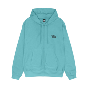 Stussy Basic Stussy Zip Hoodie Ocean 2024