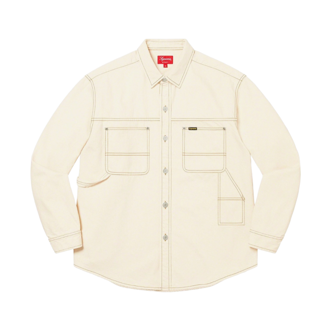 슈프림 데님 페인터 셔츠 내츄럴 - 23SS(Supreme Denim Painter Shirt Natural - 23SS) - 1