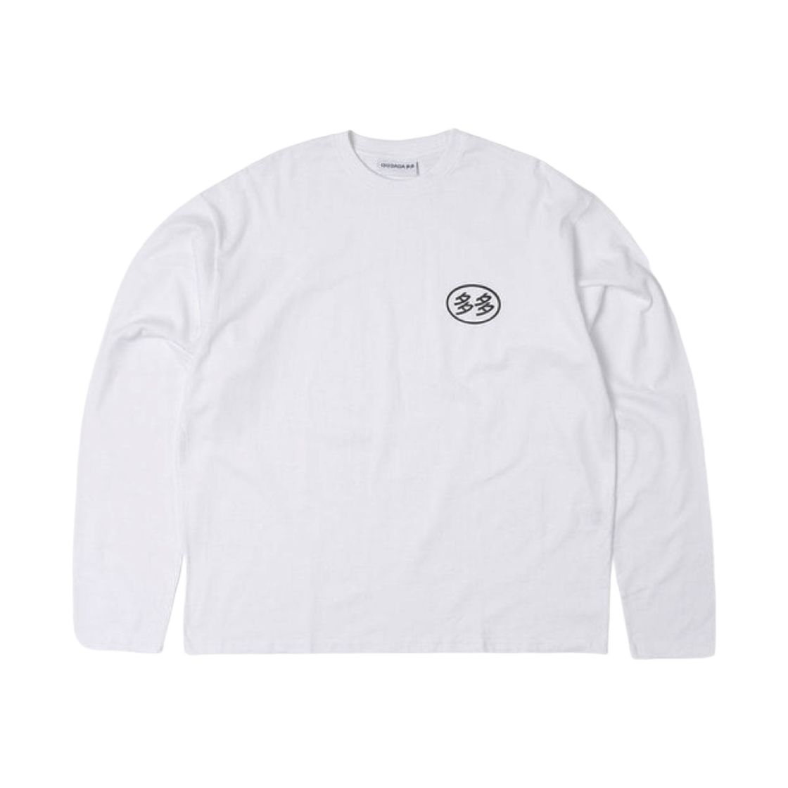 다다 로고 롱슬리브 티셔츠 화이트(Dada Logo LS T-Shirt White)